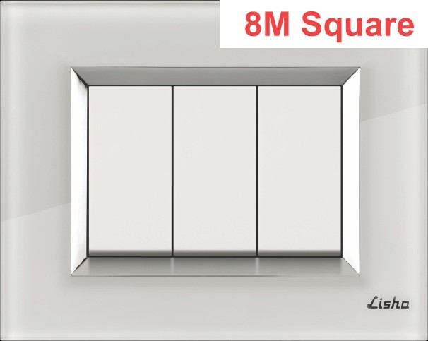 LISHA Tint Glass Plate -8M SW SQ