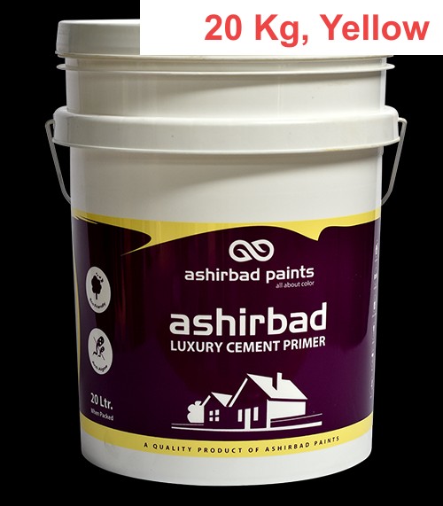 Cement paint yellow Ashirbad 20kg