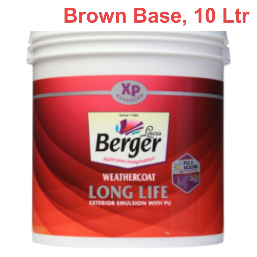 W/C LONG LIFE BROWN BASE 9LTR