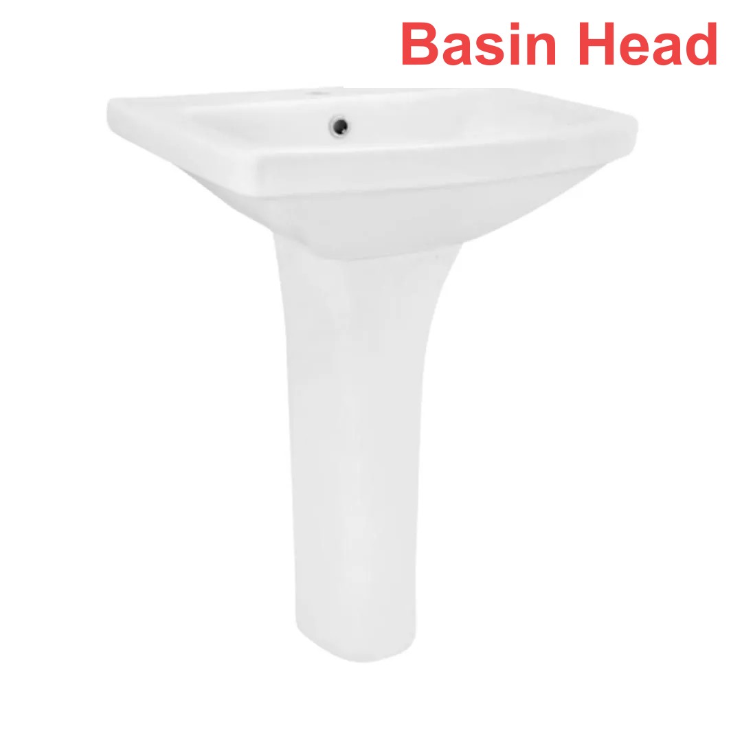 QUBE X BASIN 550X430 - WHITE COLOR