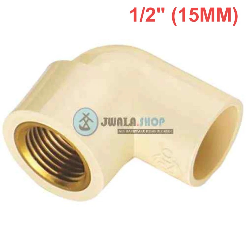 MG- CPVC Female Elbow Brass