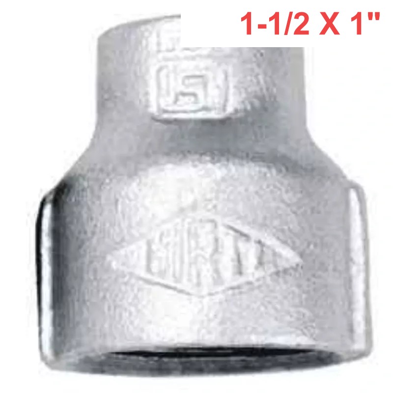 GI Reducer SOCKET X 1"