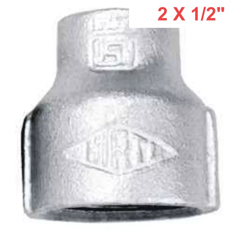 GI Reducer SOCKET 2" X