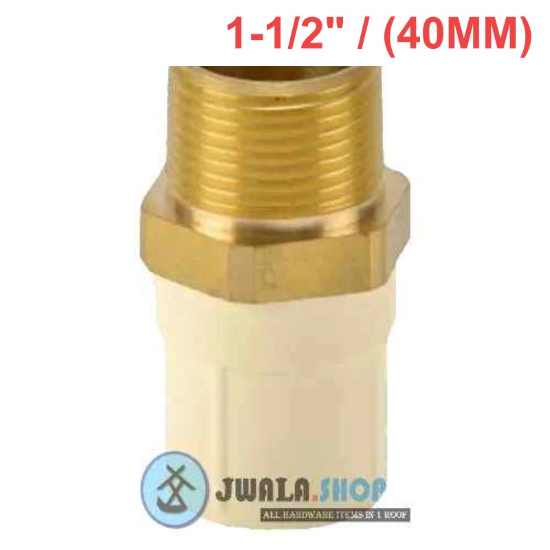 CPVC Male Th. Adap Brass