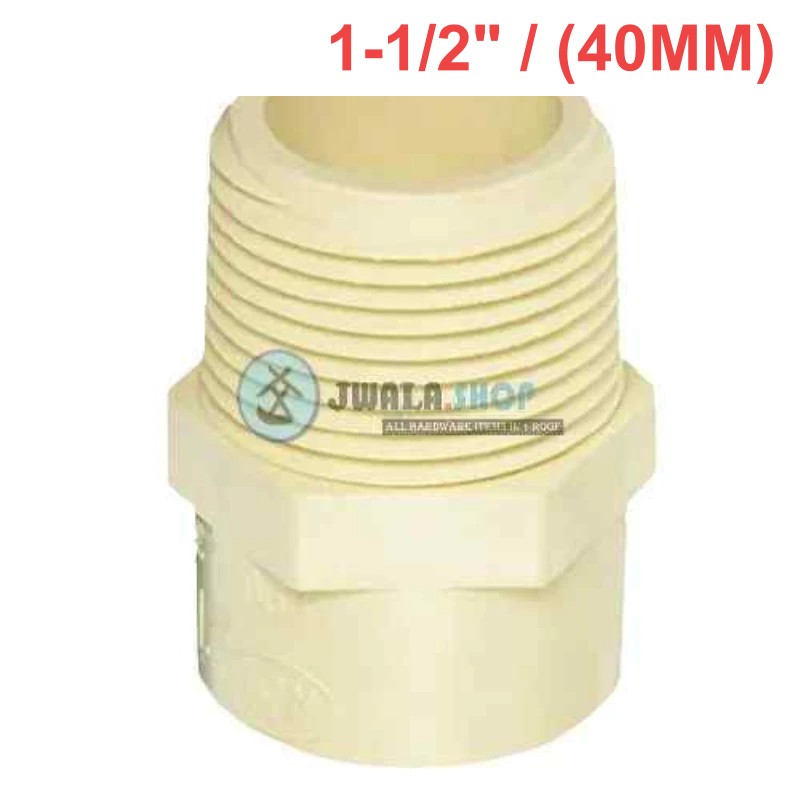 Cpvc Male Threaded Adapter Cpvc 1-1/2''