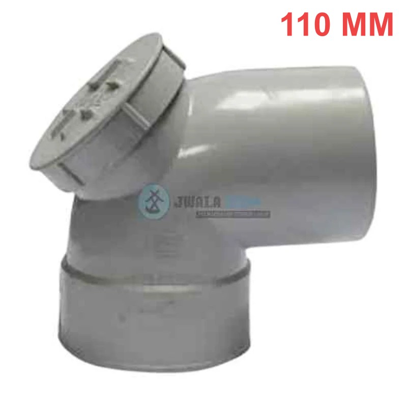 uPVC Elbow 87.5* degree with Door