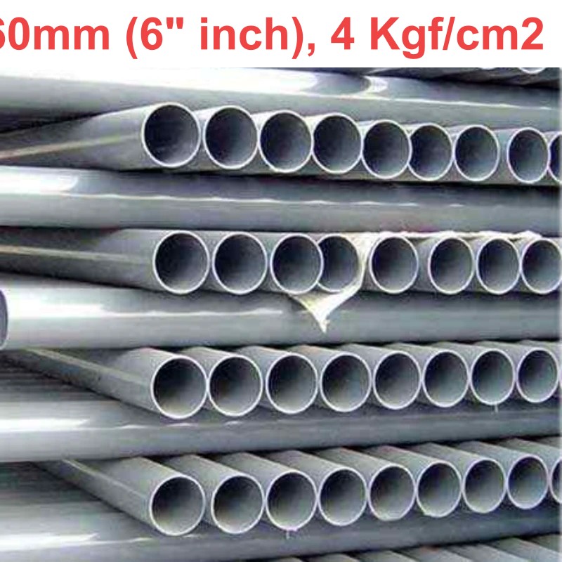uPVC Pipes 160mm (6"inch), 4Kgf/cm2