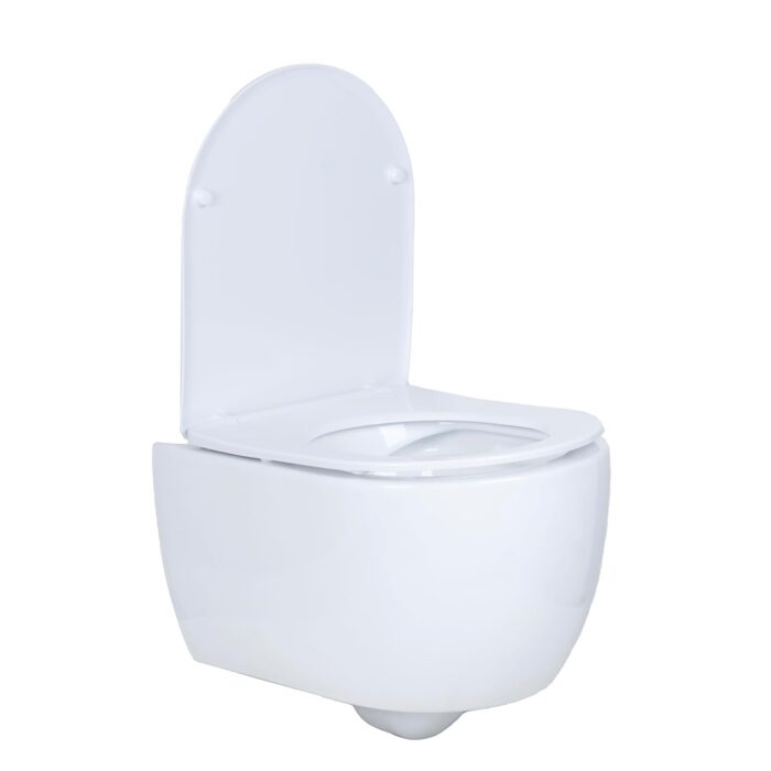 Amigo Rimless Wall Hung Commode - C893346 (Parryware) - Image 3
