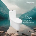 BLAZE SINGLE PIECE COMMODE - C890446 (Parryware) - Image 2