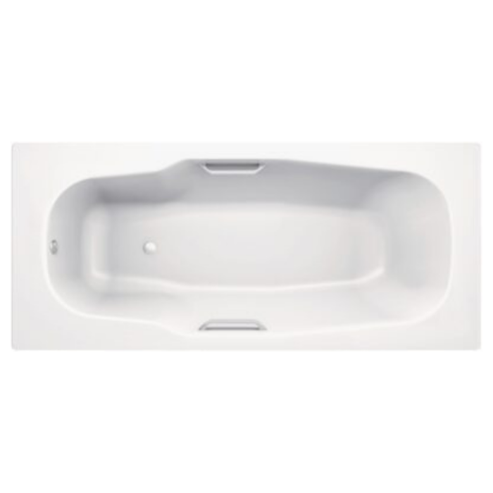 Atlantica Steel Bathtub - 1800x800mm (Parryware) - Image 1
