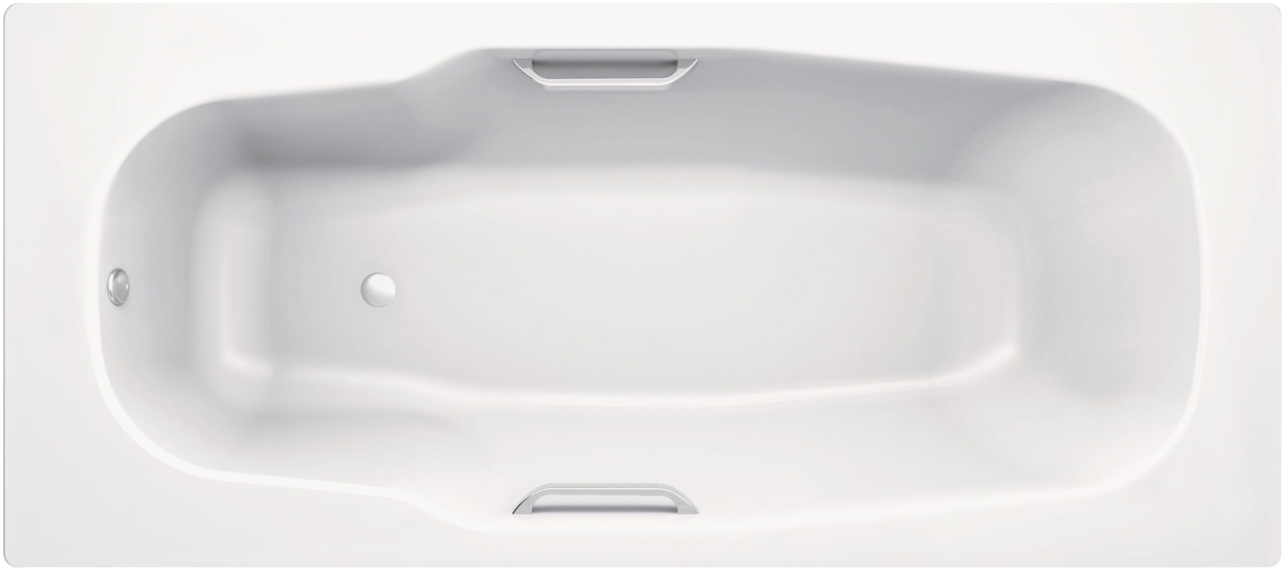 Atlantica Steel Bathtub - 1800x800mm (Parryware) - Image 1