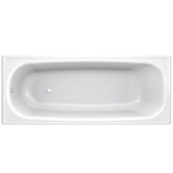 Europa Steel Enamelled Bathtub (1500X1700mm) Parryware - Image 1