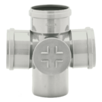 PVC Double Tee with Door