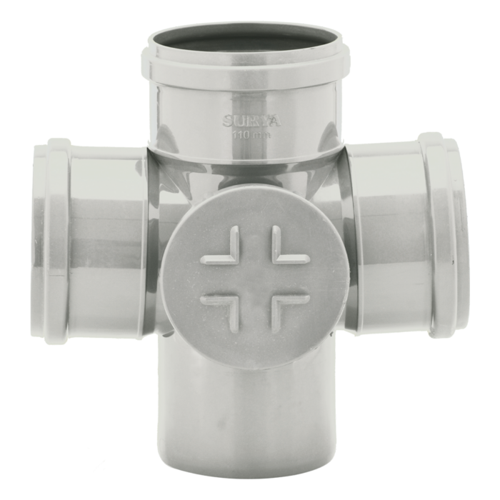 PVC Double Tee with Door - Image 1