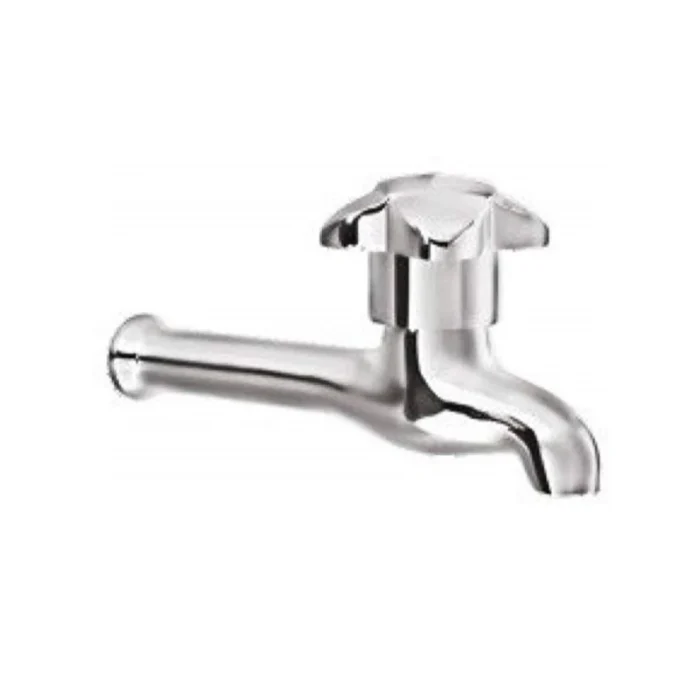 Amber Long Body Bib Cock With Wall Flang-G3471A1  (Parryware) - Image 1