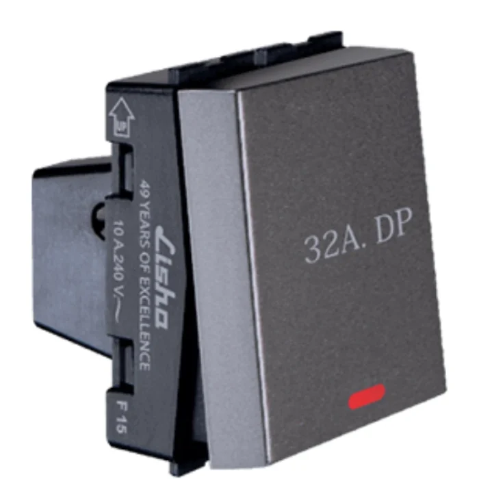 Lisha 32A DP Switch with Ind. 2M GG - Image 1