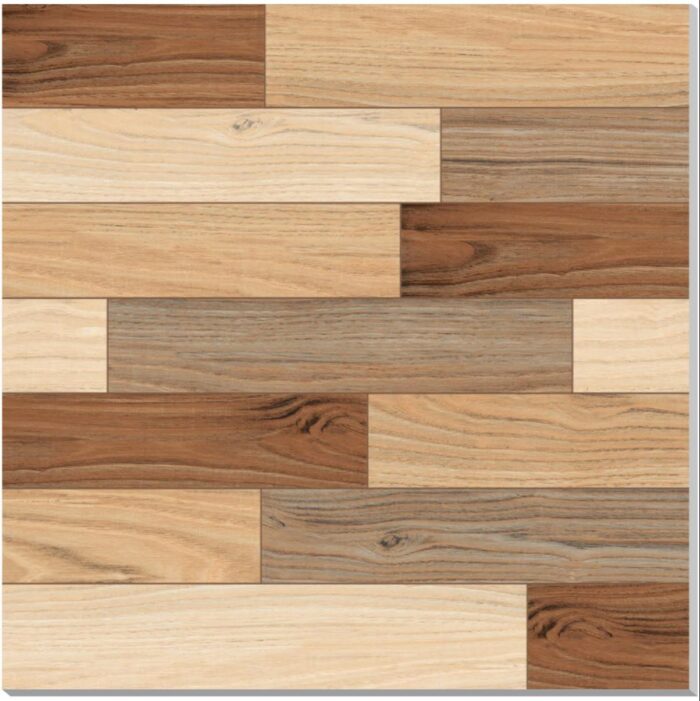 Fewa Tiles - Wood Strip Bronze  ( 600*600 MM ) - Image 1