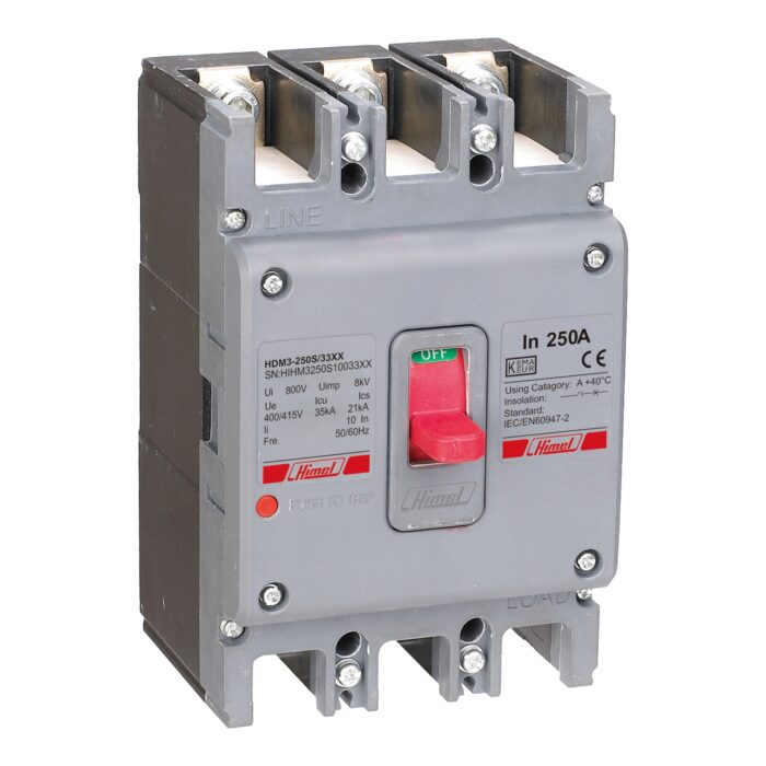 HDM3 - 250T/4P MAG - THERM B250 36KA MCCB - Image 1