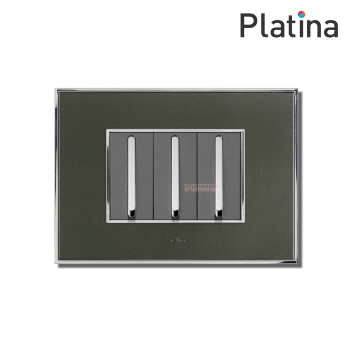 Lisha Platina Cover Plate (GR Grey) - Image 1