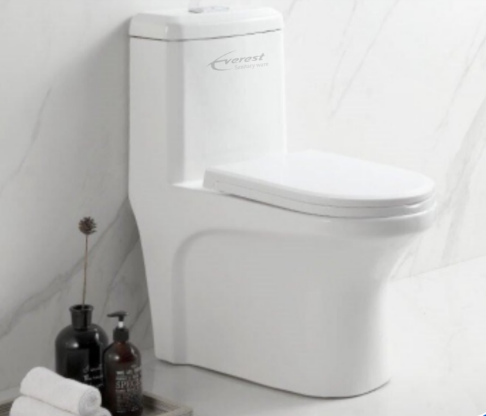 Everest One Piece Commode 2221 - Image 1