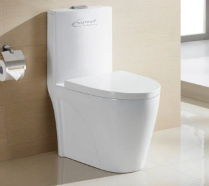 Everest One Piece Commode 2218 - Image 1