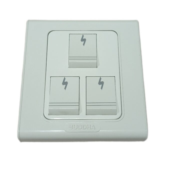 Buddha 3 Gang Switch - Image 1