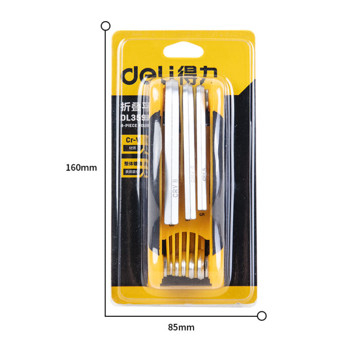 Deli Hex Key Sets 1.5-8mm - Image 3