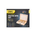 Deli 12 Pcs Router Bits Set 6mm - Image 3