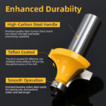 Deli 12 Pcs Router Bits Set 6mm - Image 5