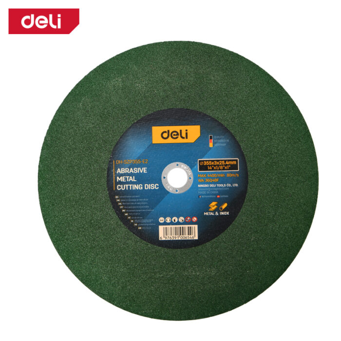 Deli Abrasive Metal Cutting Disc 355mm - Image 2