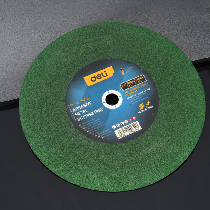 Deli Abrasive Metal Cutting Disc 355mm - Image 4