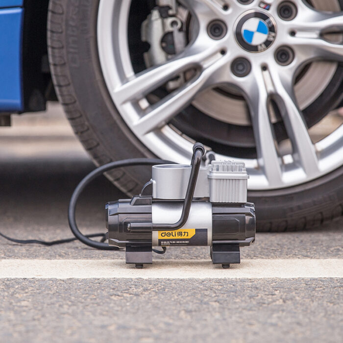 Deli Air Compressor Pump- Single Cylinder Mechanical Watch 100W - Image 5