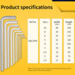 Deli Hex Key Sets 9Pcs Set - Image 2