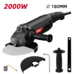 Deli Angle Grinder 180mm-2000W