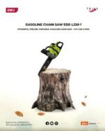 Deli Gasoline Chain Saw 20 Inch-58cc-2KW - Image 2