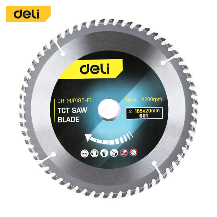 Deli TCT Saw Blade 185*20mm,60T - Image 2