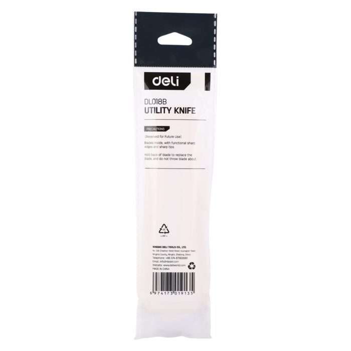 Deli Snap-Off Blade Knife 18mm - Image 5
