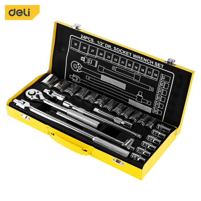 Deli Socket Sets 24 Pcs - Image 2