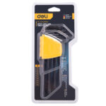 Deli Long Blacken Torx Key Set T10-T50 - Image 3