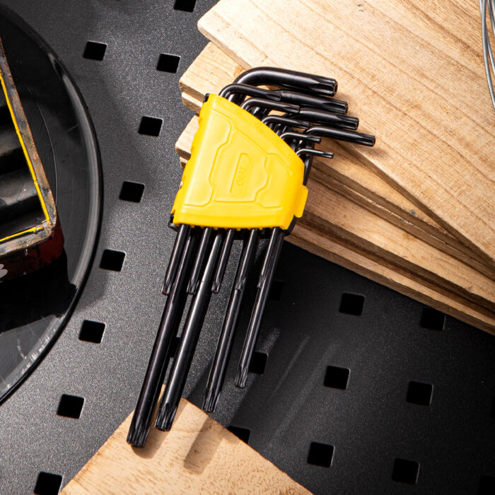 Deli Long Blacken Torx Key Set T10-T50 - Image 9