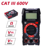Deli Digital Multimeter 3 1/2"-CAT III-6