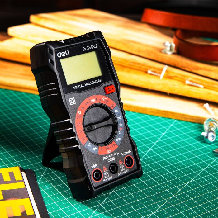 Deli Digital Multimeter 3 1/2"-CAT III-6 - Image 6