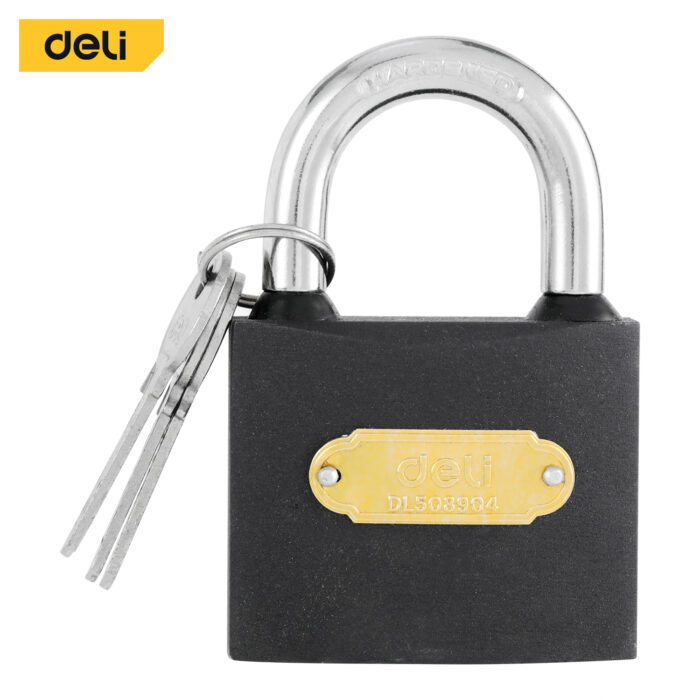 Deli Padlock Brass 50mm - Image 2