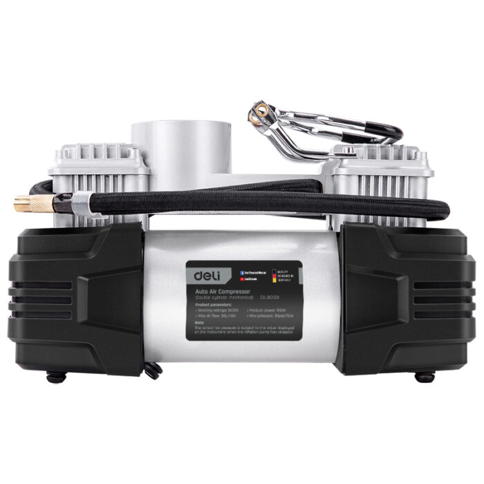 Deli Air Compressor Pump - Double Cylinder 36L/min - Image 3