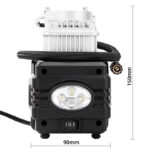 Deli Air Compressor Pump - Double Cylinder 36L/min - Image 4