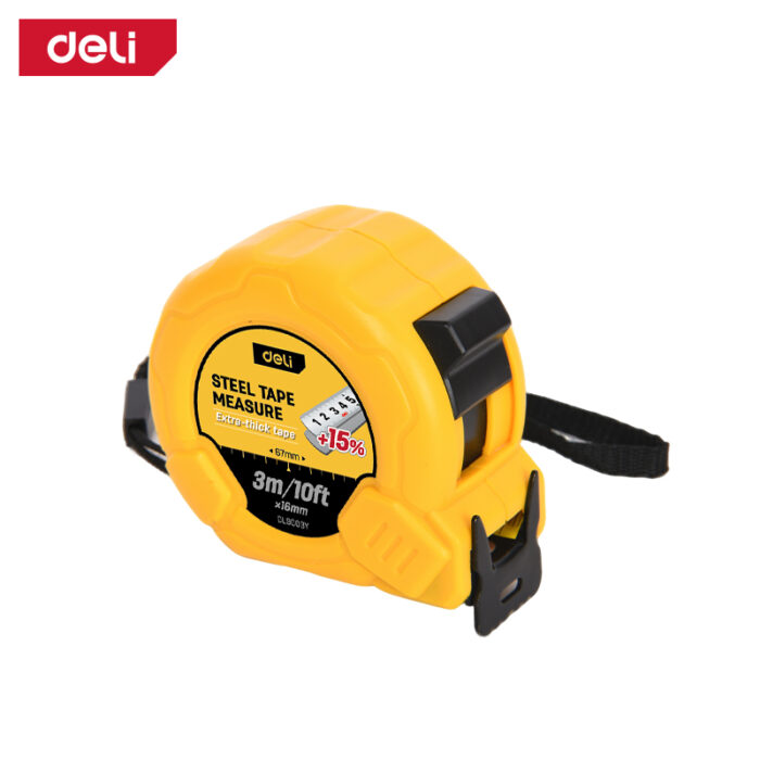 Deli Measuring Tape 3M/10ftX16mm - Image 3