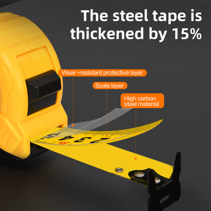 Deli Measuring Tape 3M/10ftX16mm - Image 4