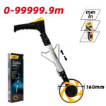 Deli Digital Distance Measuring Wheels 150mm - YELLOW