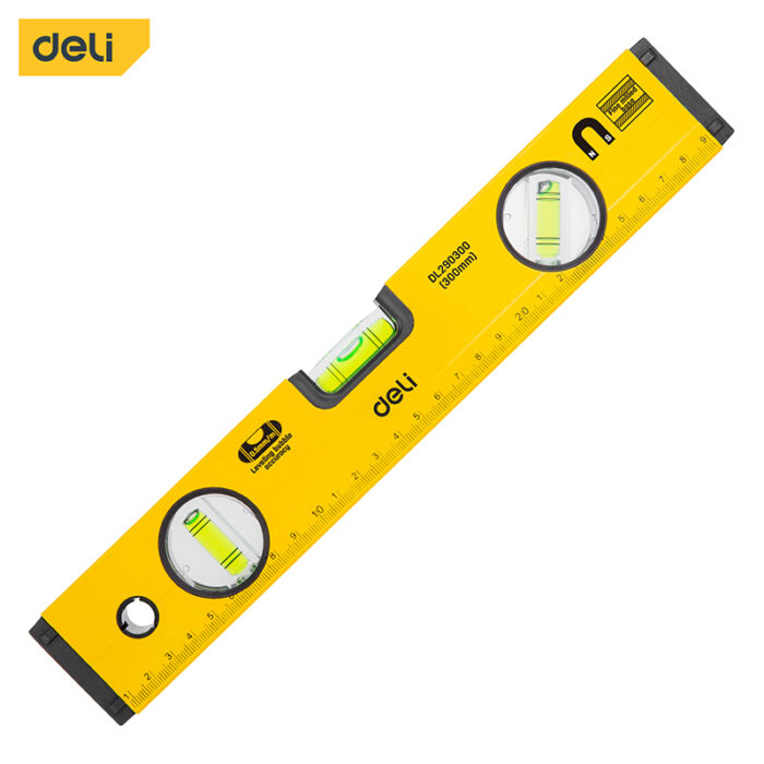 Deli Spirit Level 300MM - YELLOW - Image 2