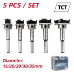 Deli Forstner Drill Bits Set 15/20/30/35